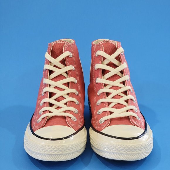 Converse Chuck 70 Hi Terracotta Pink Canvas Sneakers 170790C NWT - Picture 6 of 6